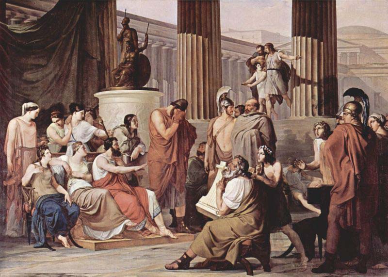 Ulysses at the court of Alcinous